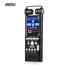 

REOU 16GB Noise Reducing Recording Pen Support TF Card Digital Record Pen Large Storage Space 1536Kbp MP3 Player Voice Recorder