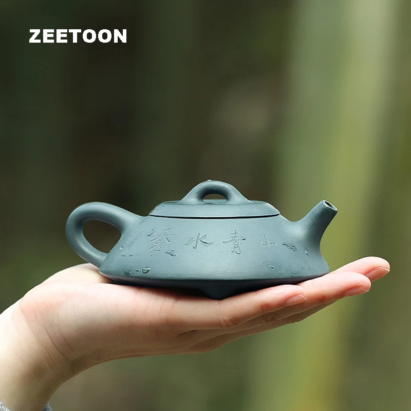 Genuine China Handmade Yixing ZiSha ZI NI Teapot Elephant lid 225 cc
