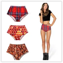Новое поступление лучшее качество Нижнее белье женские сексуальные трусики 3D шорты с принтом для дамы Для женщин трусы 3 Цвета Повседневное нижнее бельё