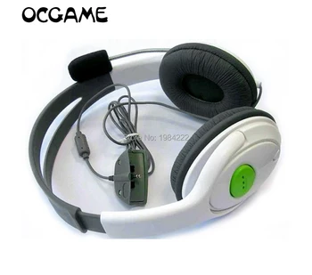 

OCGAME High Quality Game Headphone for Xbox360 Gaming Headset Wired Earphone with Mic Microphone Headset Adapter for Xbox 360