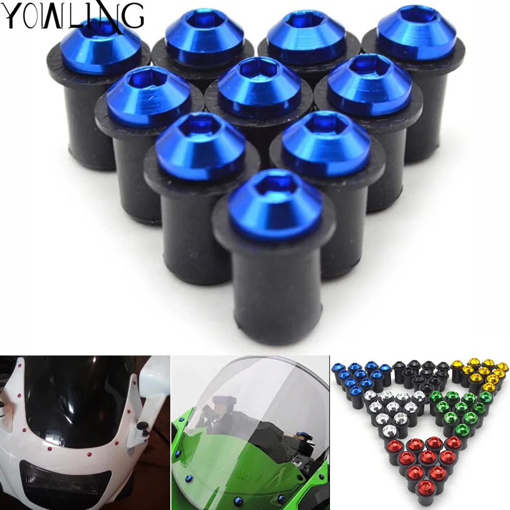 

Motorcycle accessories custom fairing screw bolt windscreen screw for Suzuki gsxr 600 /750 gsxr600 gsxr750 SV650 GSR750 GSX-S750