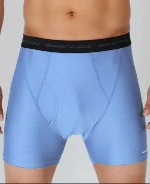 Мужские трусы боксеры Exofficio темно синие облегающие размеры от 2 до 8 2019|pull in|underwear men
