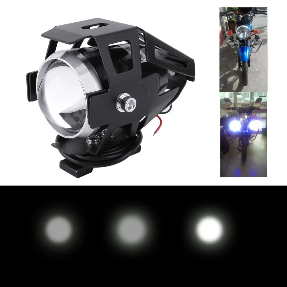 

2PCS 125W 3000LM Waterproof Motorcycle Truck U5 LED Headlamp Additional Fog Lamp Motorcycle Headlight Spot Lights
