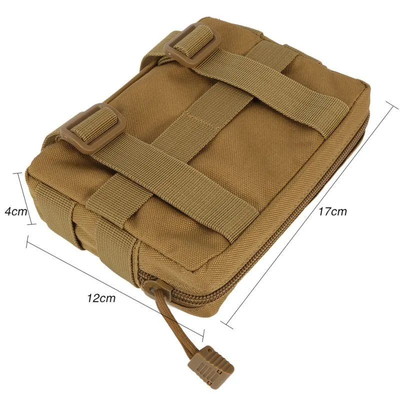 Airsoft Tactical 600D MOLLE EDC/аксессуар капля нейлон водонепроницаемый подсумок для кисеты на открытом воздухе снаряжение сумка для инструментов