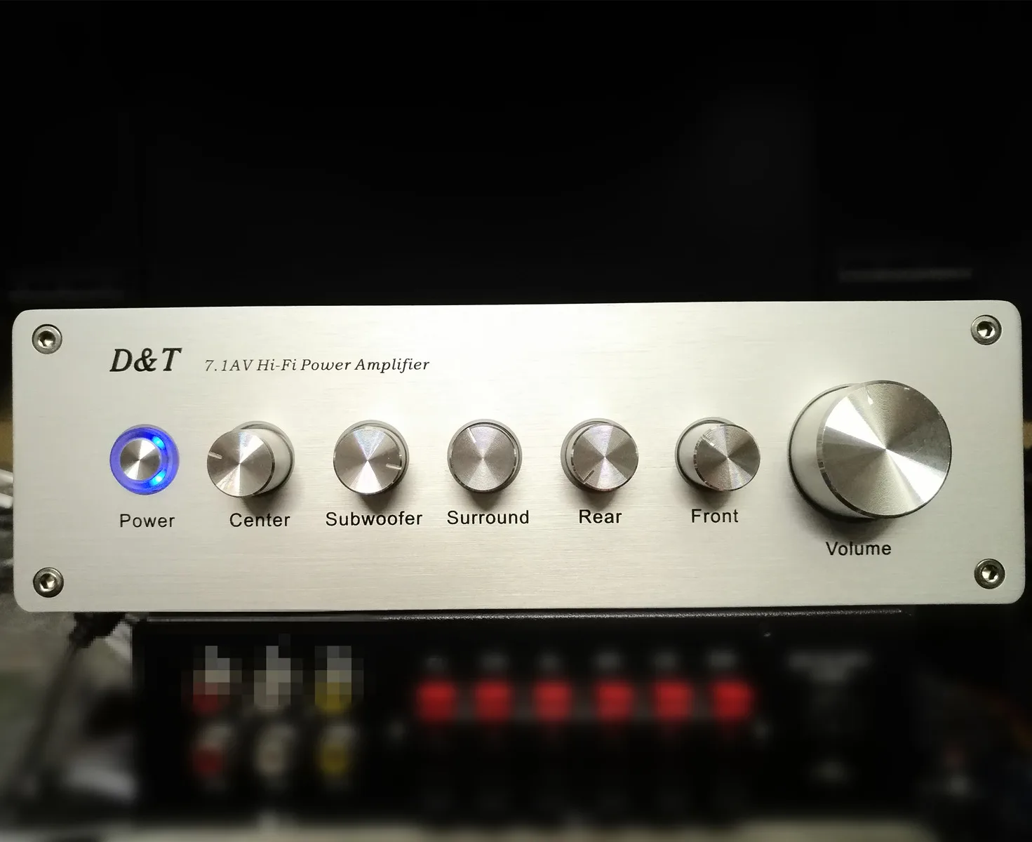 7.1-channel amplifier 8-channel home theater low-power audio amplifier 7.1-channel amplifier 8-channel home theater low-power audio amplifier