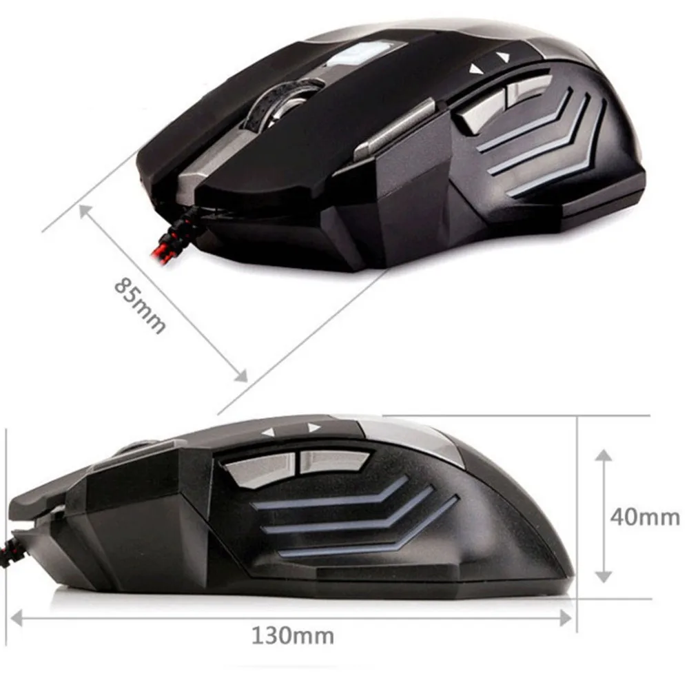 Mice gamer Mouse wired gaming mouse game Mice USB Receiver 2.4GHz Optical wired Mouse For PC Laptop gamer dropshipping