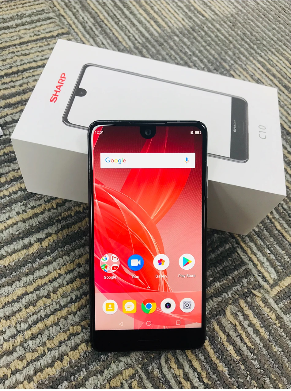 SHARP C10 S2 Смартфон Snapdragon 630 Octa Core Android 8,0 4 GB + 64 GB 5,5 ''FHD + Face ID NFC 12MP 2700 mAh 4G мобильный телефон