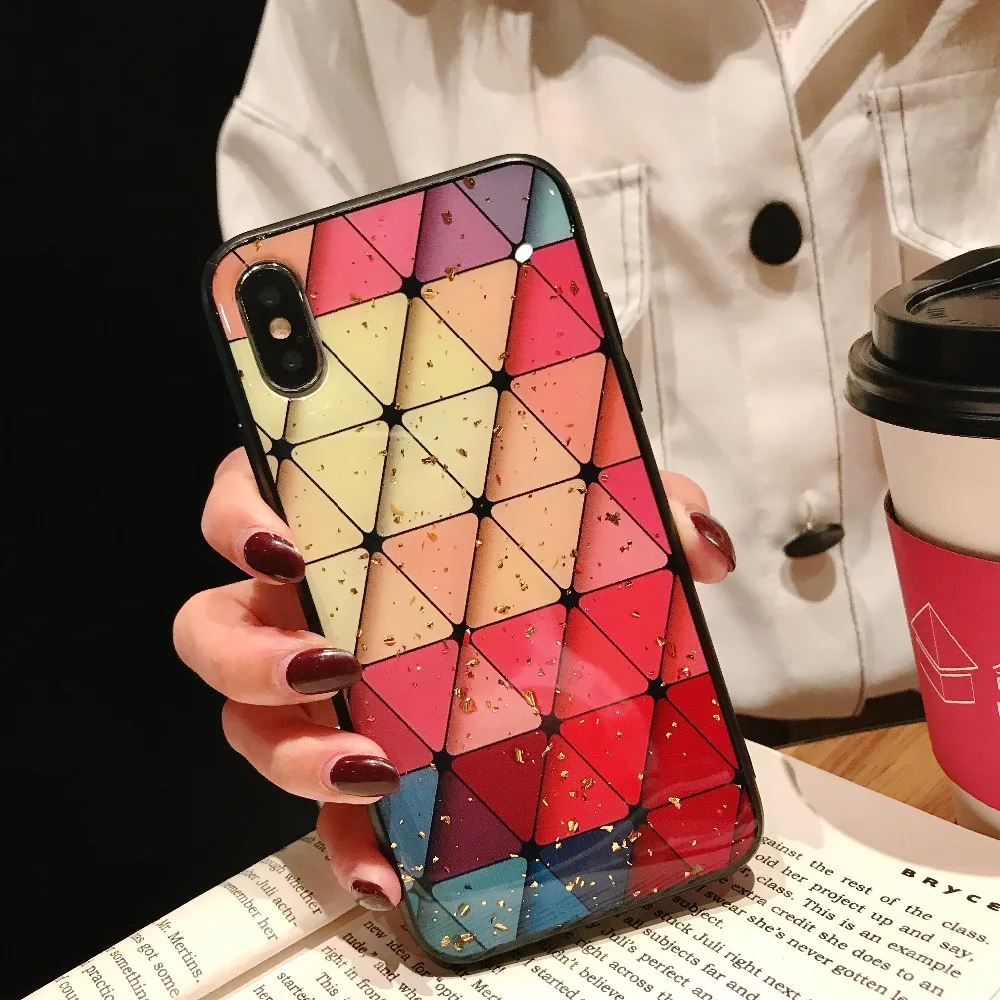 Роскошный блестящий чехол для iPhone XS Max Case 8 8 Plus силиконовый держатель чехол для iPhone 6 6 S 7 XR Plus чехол Coque чехол для iPhone X
