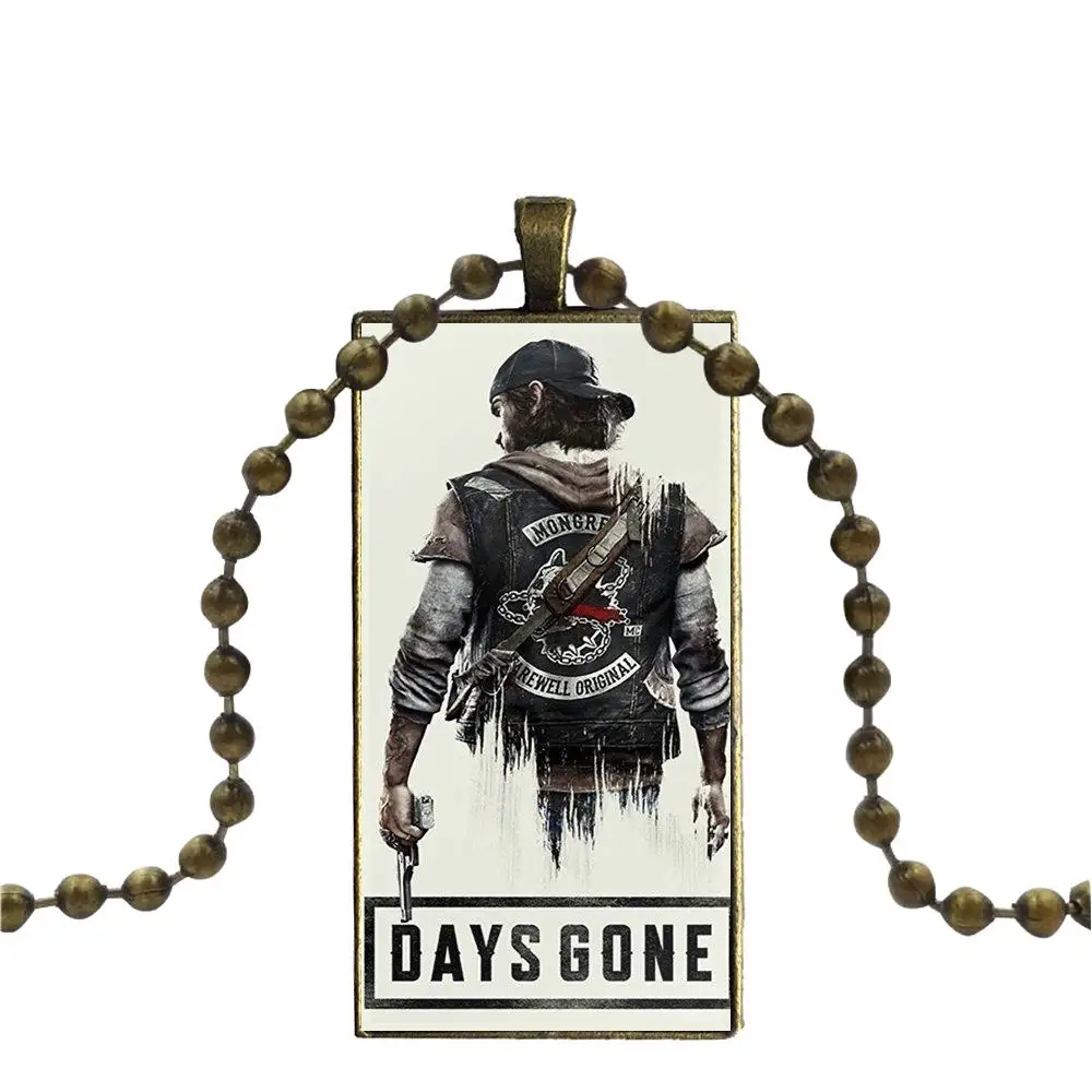 Cool Game Days Gone логотип подвеска в виде плаката модная Длинная цепочка с