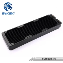 Bykski-Radiador de cobre de refrigeración líquida, radiador de refrigeración líquida de doble fila de 360mm, 38mm, B-RD360-Tk