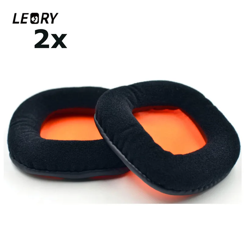 

LEORY Replacement Earpads 1 Pair Headphone Pads Cushion for Plantronics GameCom 780 367 377 777 Headphones