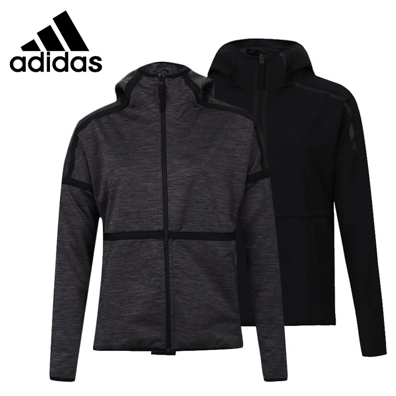 

Original New Arrival 2018 Adidas W Zne SO Rev Hd Women's Reversible jacket Hooded Sportswear