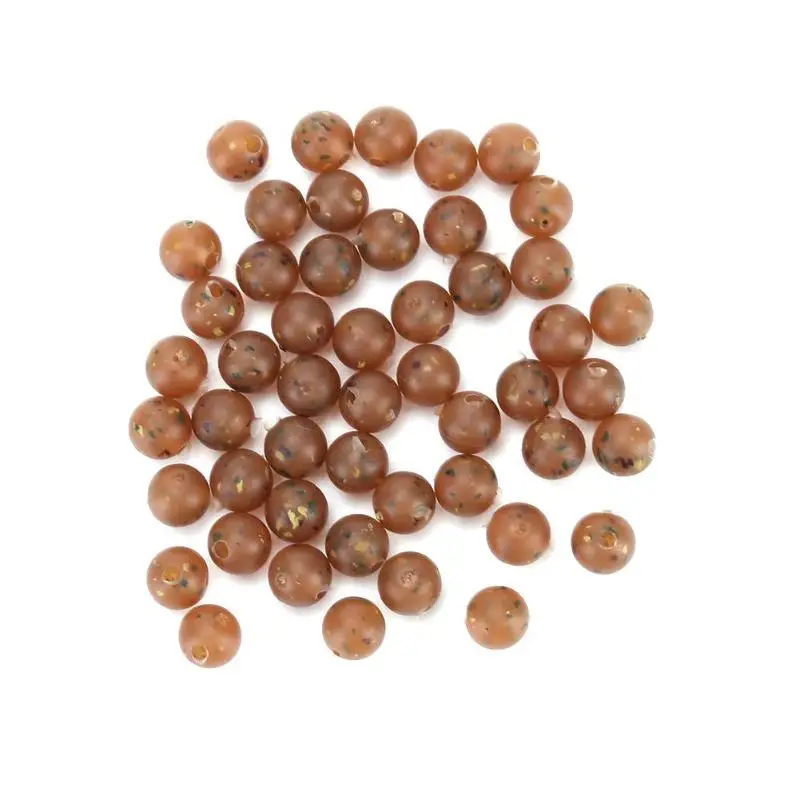 

50pcs 5mm Camouflage Carp Fishing Floating Rig Beads Fishing Accessories
