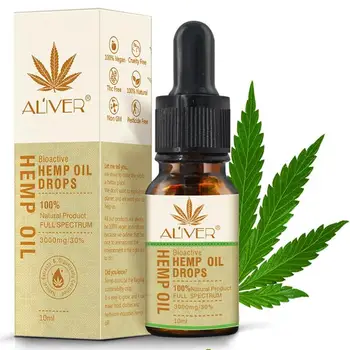 

Essential Oils Organic Hemp Seed Oil Herbal Drops Body Relieve Stress Oil Skin Care Body Care Pain Relief Anti Anxiety