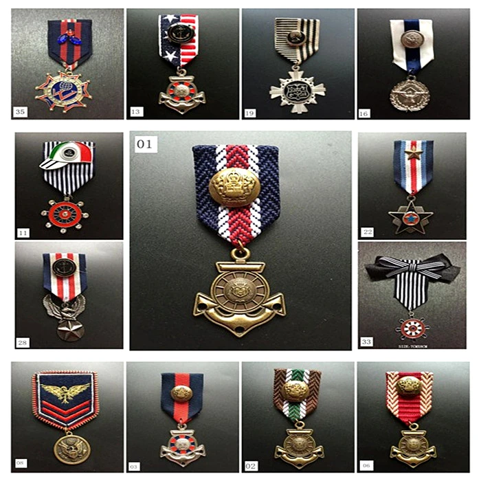 Top quality Military Medal chest badge cllection chest medals ribbon