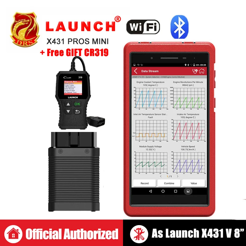 

Original Launch DIY Code Reader CReader 7001 Full OBD2 Scanner/Scan Tool with Oil Reset Service diagnosis ENG/AT/ABS/SRS CR7001