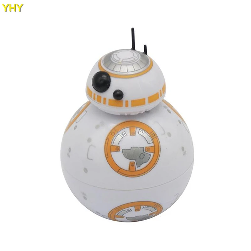 2018 Death Star Robot Herb Grinder 50mm 3 Parts Ball Shaped Metal Grinder 3PC Tobacco Crusher For Smoking Accessories04