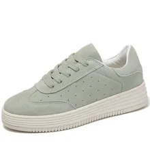 Женская обувь на плоской подошве; зеленая дышащая повседневная обувь на плоской подошве; женская кожаная обувь для студентов; белые женские туфли на плоской подошве; zapatos Mujer