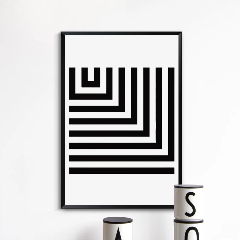 Abstract Art Black And White Patterns