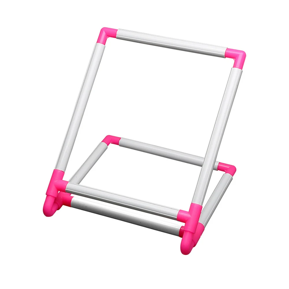 

Embroidery Frame Practical Universal Clip Plastic Cross Stitch Hoop Stand Holder Support Rack Diy Craft Handheld Tool