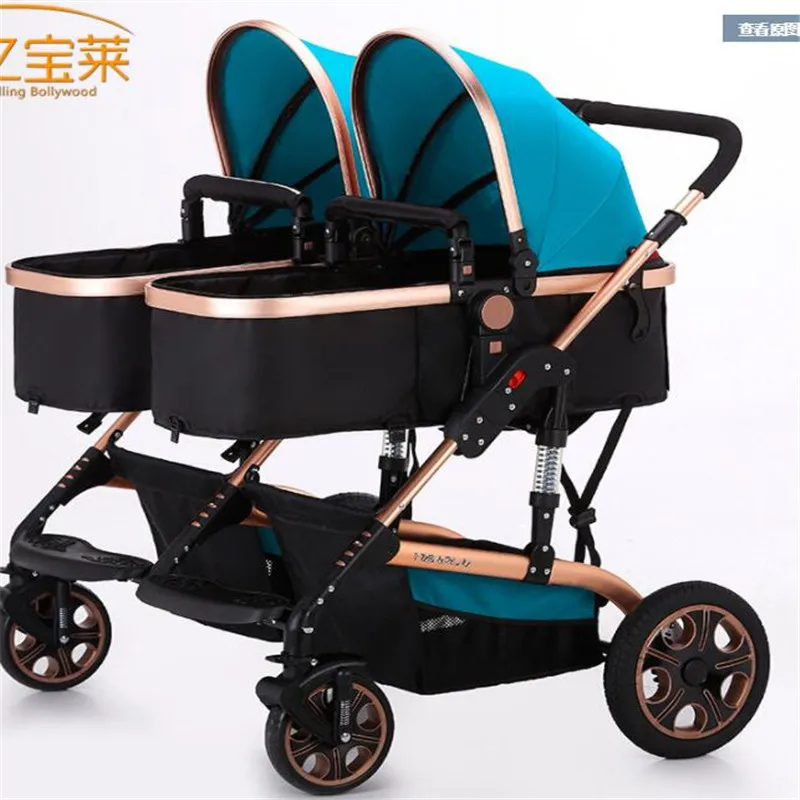 pram with basket on the side
