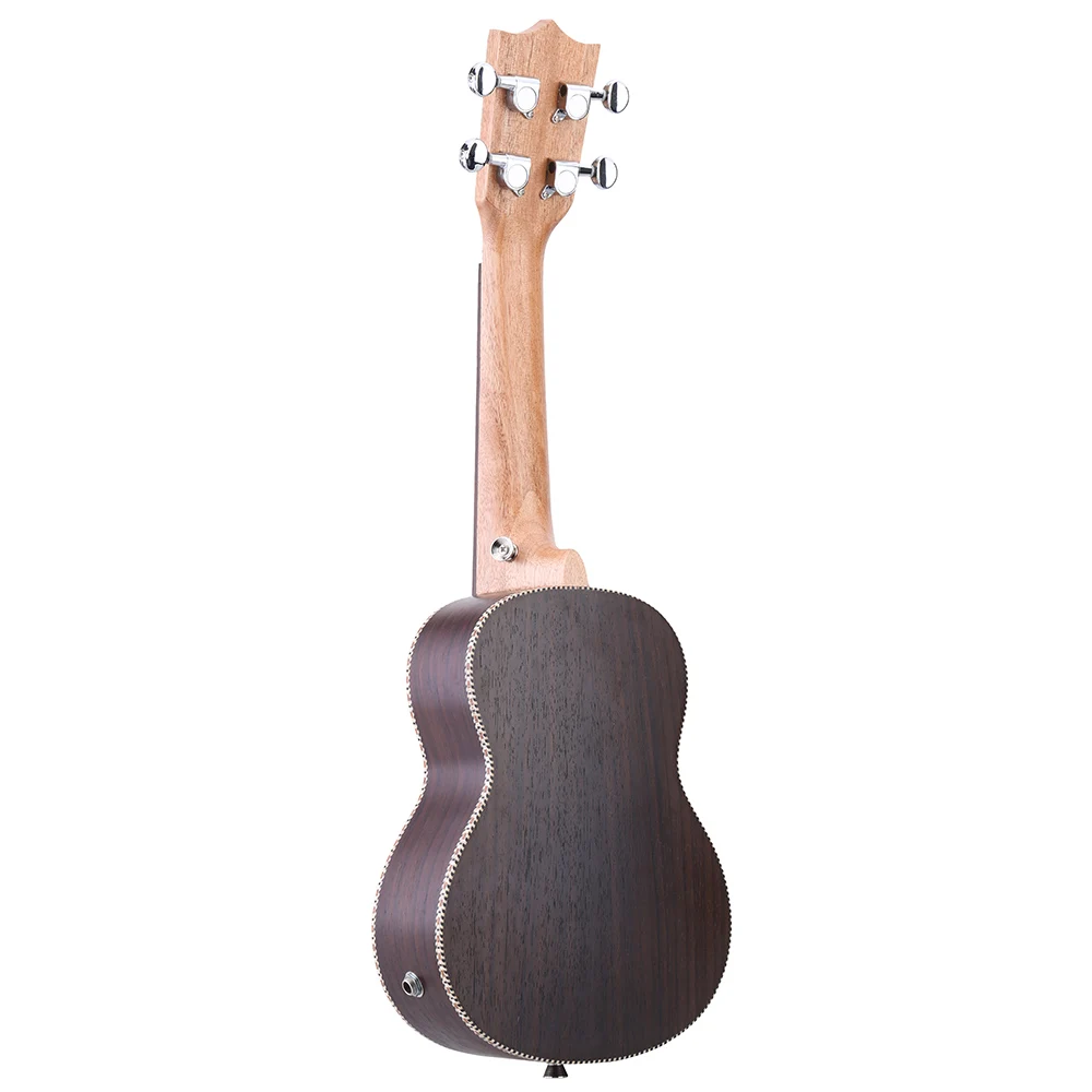 Ammoon Spruce 2" Акустическая укулеле 15 Fret Ukelele uke 4 струны гитара со струнами музыкальный инструмент со встроенным звукоснимателем EQ