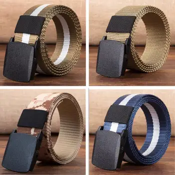 

Tactical Outdoor Belts Gifts for Men Punk Harajuku nylon Holographic Marine Corps Woven off white belt cinto masculino Cinturon