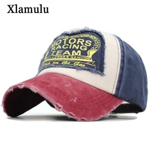 Xlamulu, модная мужская бейсбольная кепка, облегающая бейсболка, шапки для женщин, Bone Gorras Casquette, с вымытым буквенным принтом, Хлопковая мужская кепка для папы, Мужская кепка s