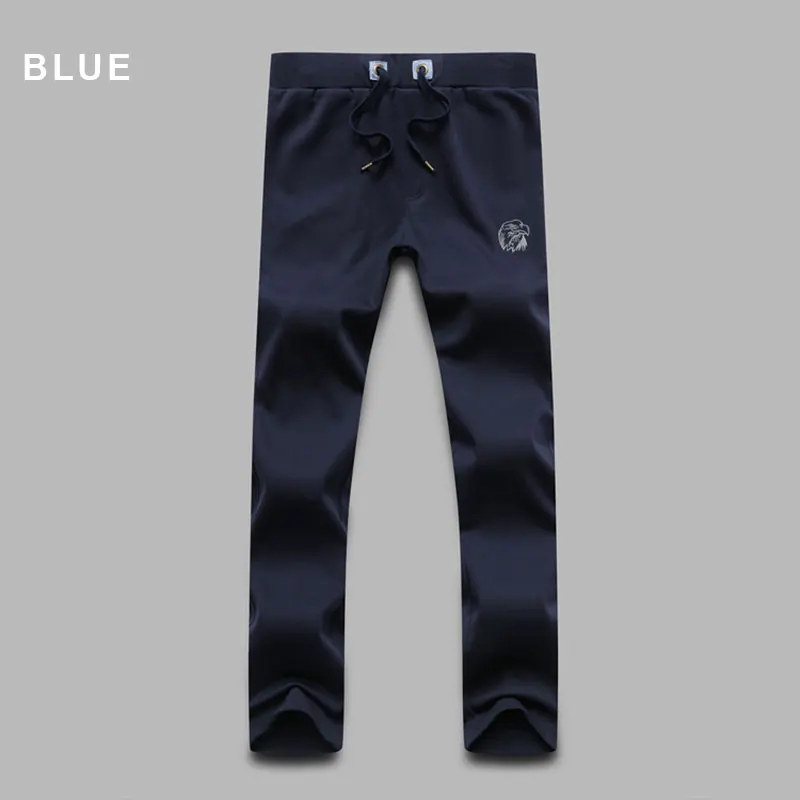 M~ 3XL Азиатский размер Осень Весна новые спортивные брюки подходят для мужчин брюки Прямые хлопковые повседневные новые брендовые одежда серые брюки