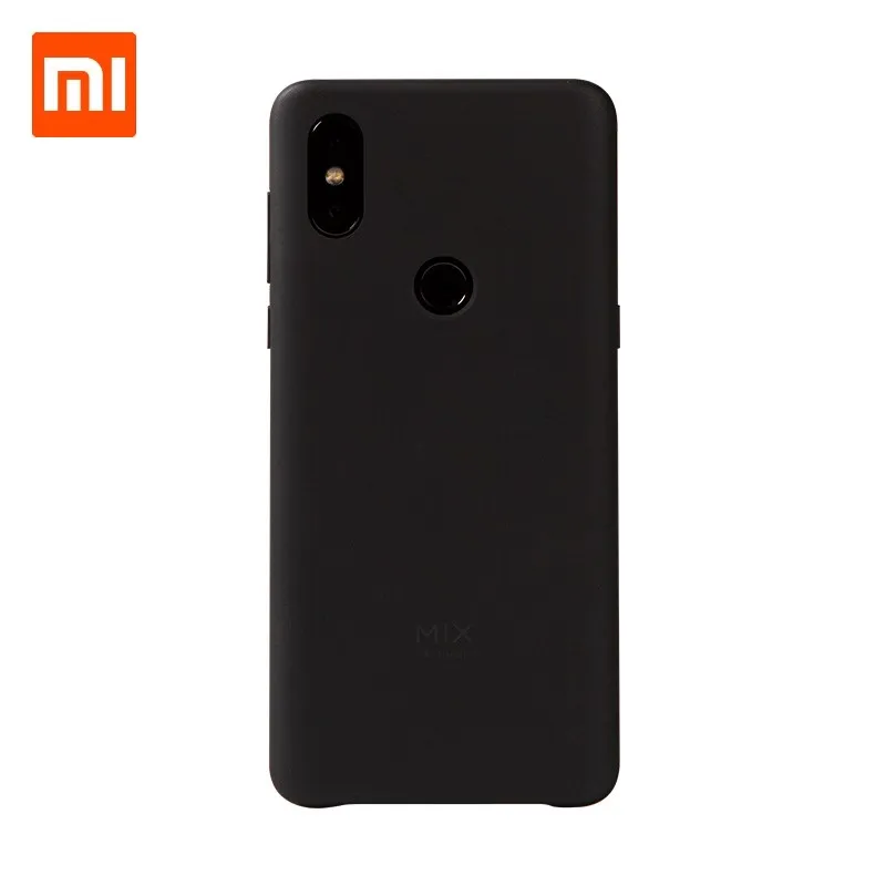 

Original Xiaomi Case For Xiaomi MIX 3 Hard Case PC Panting Protective Cover PET Screen Protector Minimalism Back Cover Case