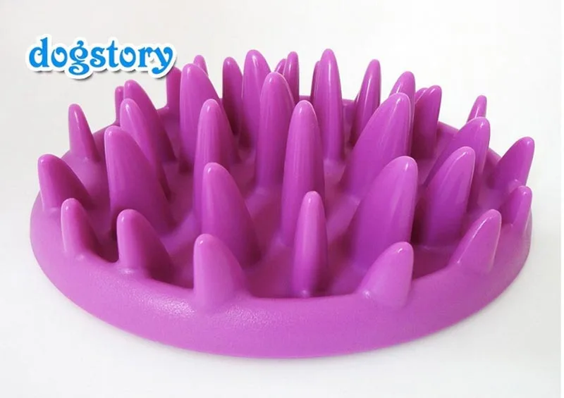 Fat Cat or Dog's Slow Feeding Dish Help Digest Reduce Pet's Weight Feed Interactive Game Feeder Health Meal Anti-vomiting Bowls