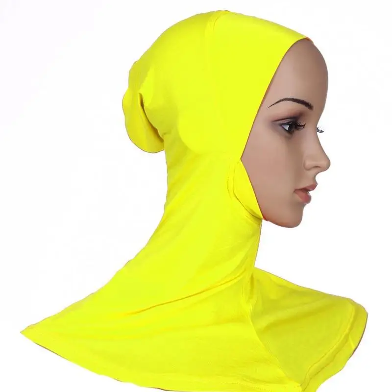 Under Hat Cap Bone Bonnet Ninja Inner Hijabs Middle East Women Muslim Islamic Wrap Headscarf Neck Head Full Cover Scarf Hats New