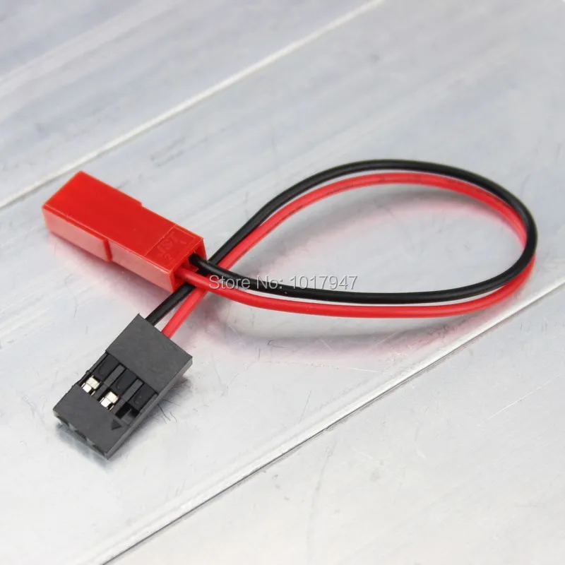 5 pieces lot JST Female to JR FUTABA Servo Male Connector Adapter RCin