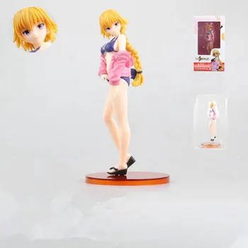 

Japan Anime Fate Stay Night FGO Saber Leisure Swimwear ver. 1/8 Scale PVC action figure collection model toy for gift 20cm