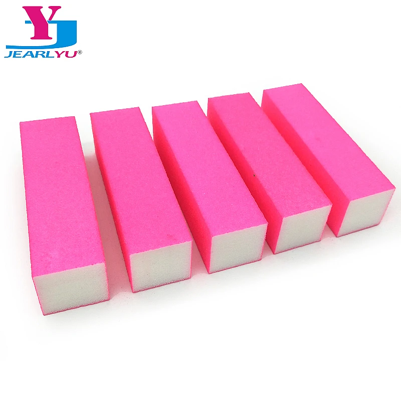 5pcs Professional Nail File Pink Buffing Lime a Ongle Sanding Block Polish Set Sponge nail Art High Qualtity Tips Buffer File 5pcs Professional Nail File Pink Buffing Lime a Ongle Sanding Block Polish Set Sponge nail Art High Qualtity Tips Buffer File