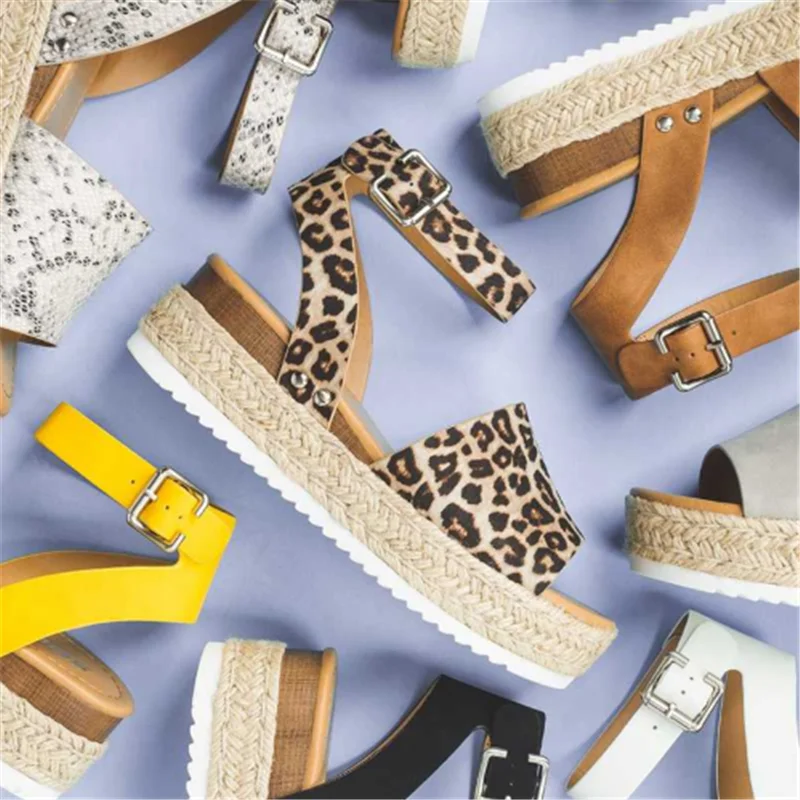 

Wedges Shoes For Women High Heels Sandals Summer Shoes 2019 Flip Flop Chaussures Femme Platform Sandals 2019 Plus Size
