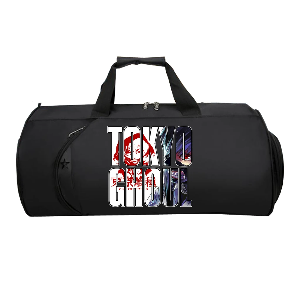 

Japan anime Tokyo ghouls Travel luggage Bag Unisex Travel Shoulder Luggage Bags teenagers Large Multifunctional Shoulder bag