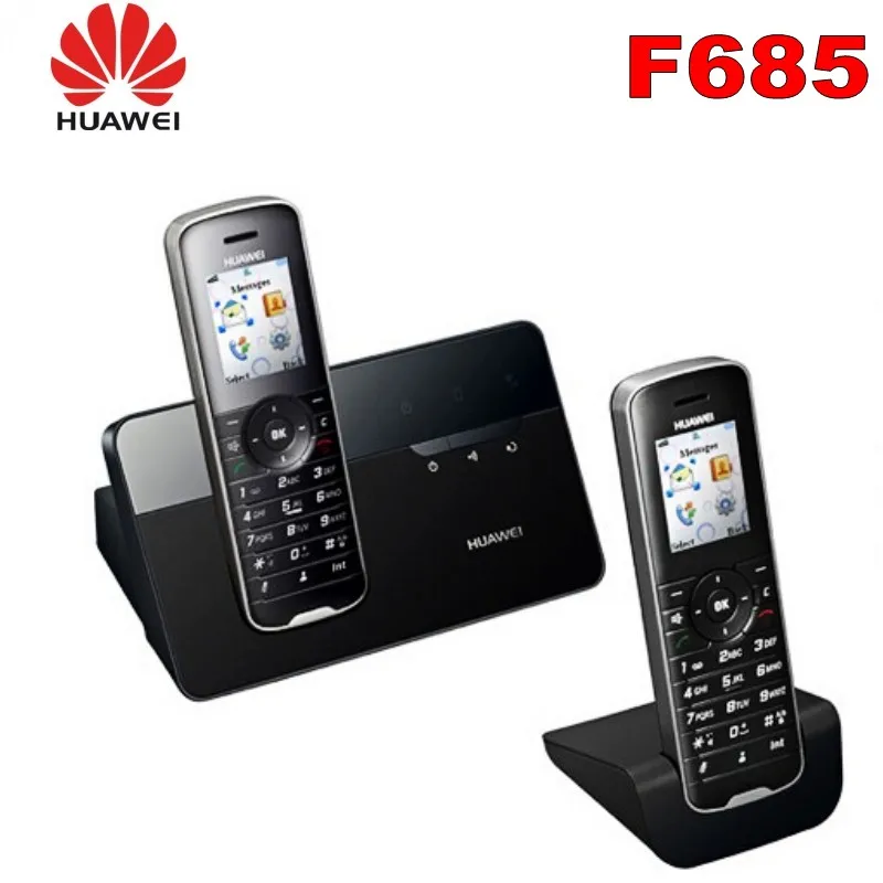 500 шт./лот беспроводной телефон и телефоны для huawei F685 DECT настольный домашний телефон с слотом для sim-карты