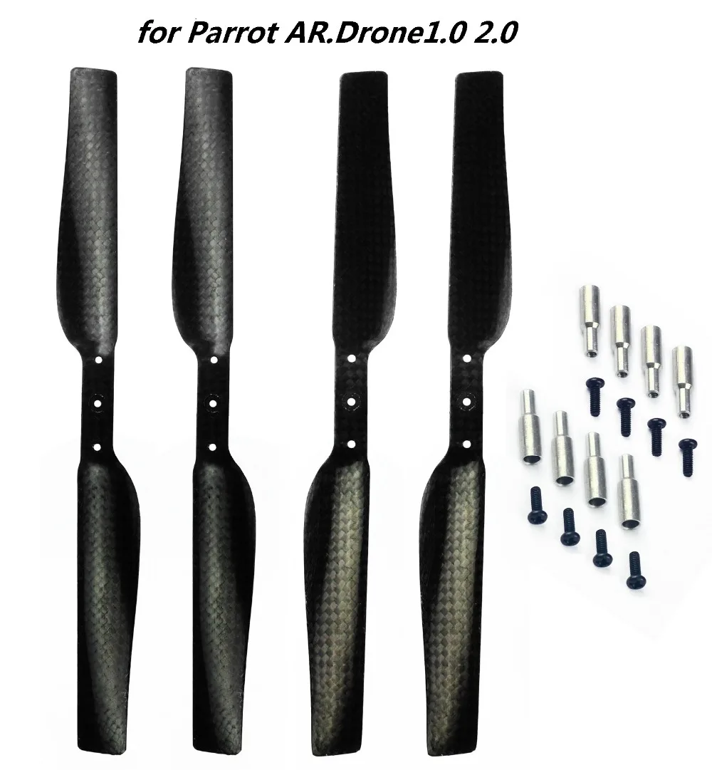 2 Pair 5042 Principale 3-Pale Del Rotore In Fibra Di Carbonio Puntelli Per Parrot Bebop Drone 3.0 8088 8X8.8 Per Parrot Ar. Drone1.0 2.0