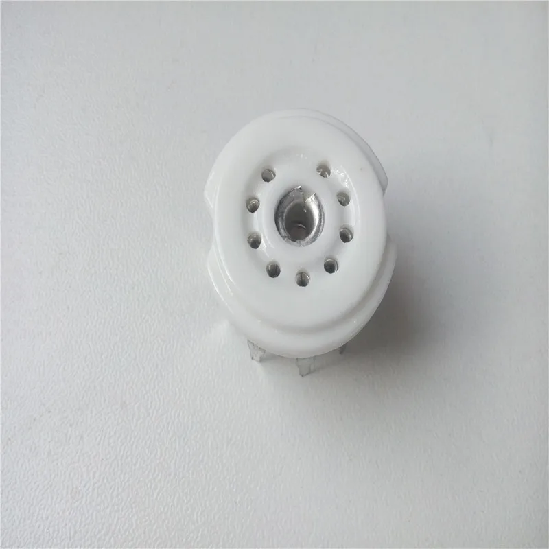 10pcs ceramic tube socket GZC9 Y1 Small 9 pin scaffolding tube holder