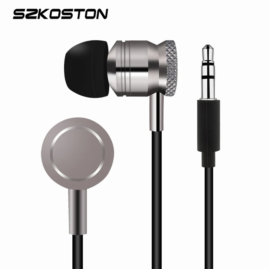 

Original Metal HIFI Earphone Stereo Headsets Gaming Headset Sport Noise Cancelling Earphones For iphone 6 6s 7 Sansung Note 8
