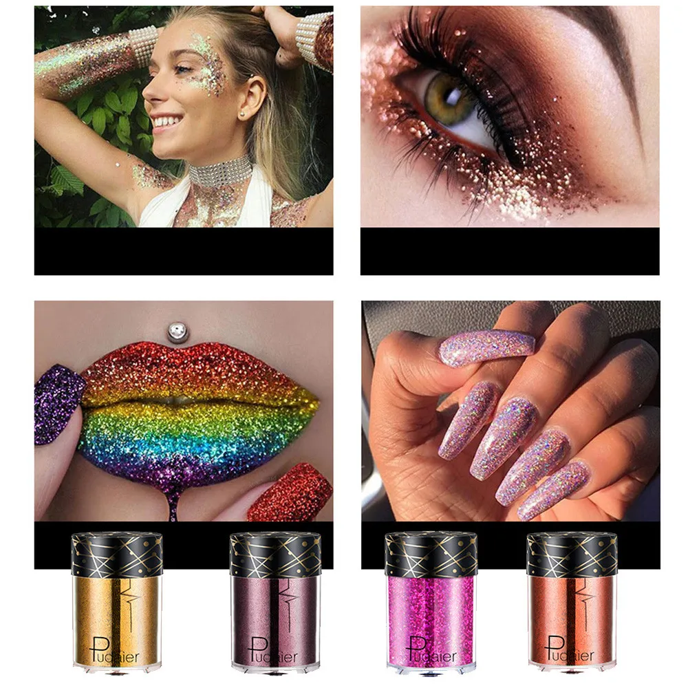 

Women Shimmer Glitter Eye Shadow Powder Palette Multipurpose Matte Eyeshadow Cosmetic Beauty Tool Sombra de ojos con purpurina