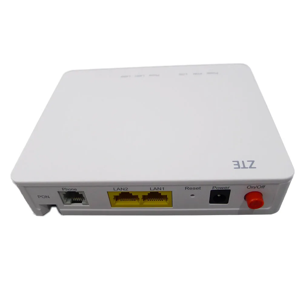 

ZTE ZXHN F612 1GE+1FE ethernet ports GPON optical network ONU With 1 voice pot, V6 version firmware