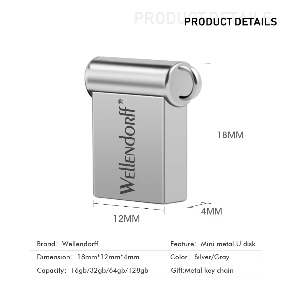 USB 3,0 супер мини металлический usb флеш-накопитель 64 ГБ 32 ГБ 16 ГБ 8 ГБ 4 ГБ флеш-накопитель портативный 128 Гб карта памяти Флешка для хранения