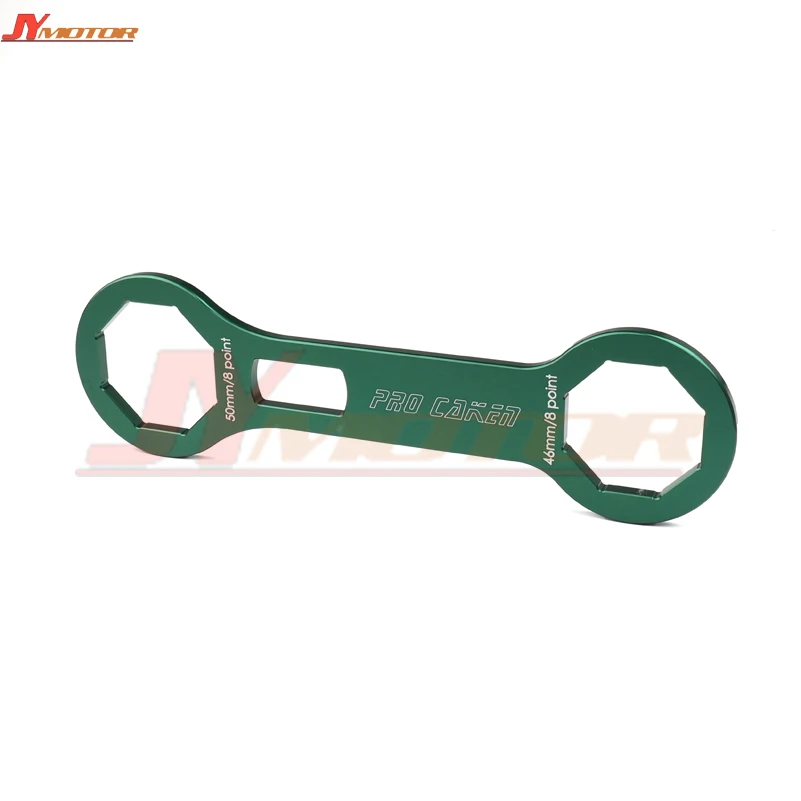 Мотоцикл передний амортизатор вилка ключ под колпачковую гайку для KX250F 2006- 07 08 09, 10, 11, 12, 13, 14, 15 лет, KX450F