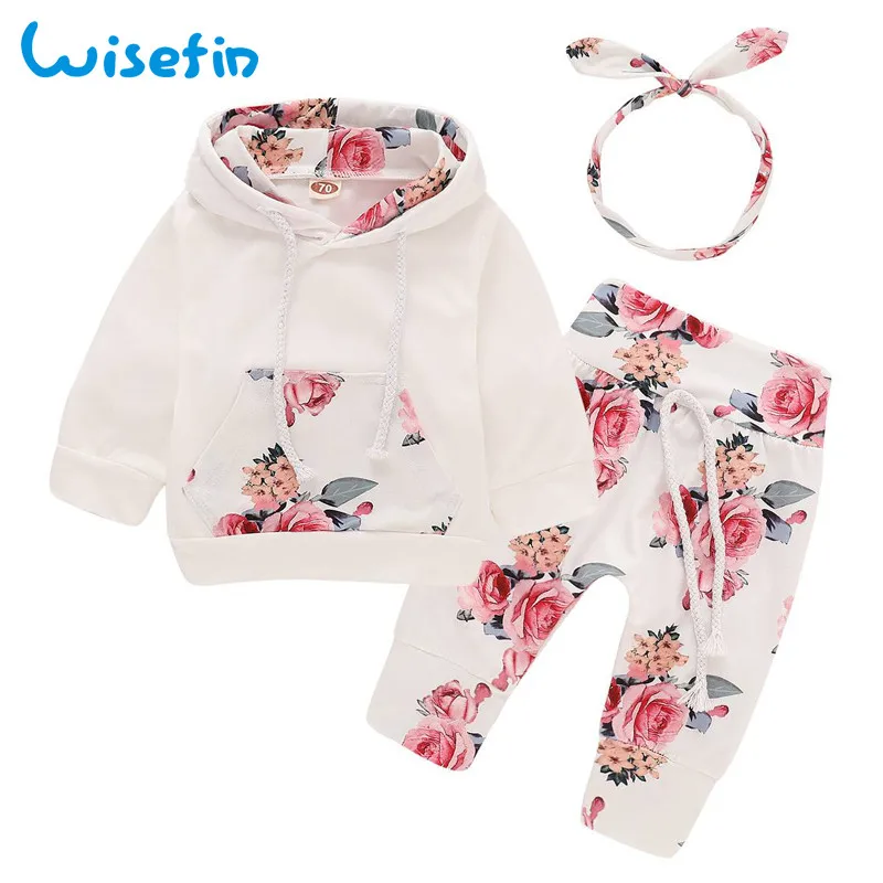 Baby Clothing Set comfotable Floral Newborn Baby Girl Clothes Children's Clothing Girl Tracksuit Winter Clothing Baby Girl Fall Clothes Drop Ship D30 baby outfit matching set Baby Clothing Set