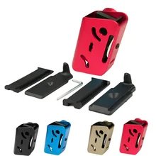 Высокое качество страйкбол CNC алюминиевый IPSC 360 градусов вращающийся подсумок для пейнтбола стрельбы пистолет журнал