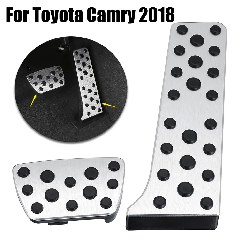Педаль акселератора накладка набор салона автомобиля для Toyota Camry 2018 SUV