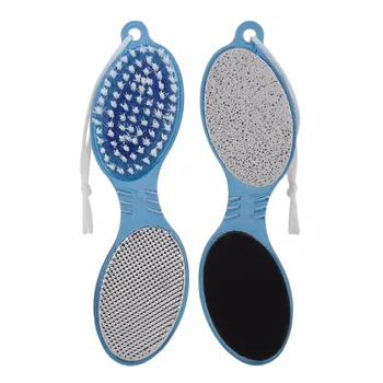 

Fashion 4 In 1 ABS Multi-Color Pedicure Tool Foot Nail Buffer Brush Callus Rasp Scrubs Pumice Stone Beauty & Health