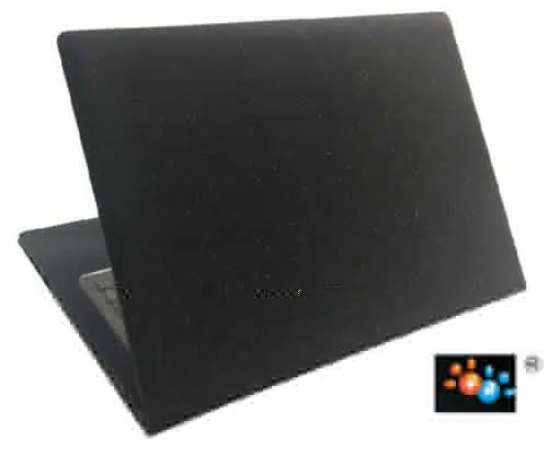 Ноутбука углеродного волокна виниловые наклейки на кожу Наклейка Обложка протектор для новых hp EliteBook 840 G5 5th Gen 14" - Цвет: Black Glitter